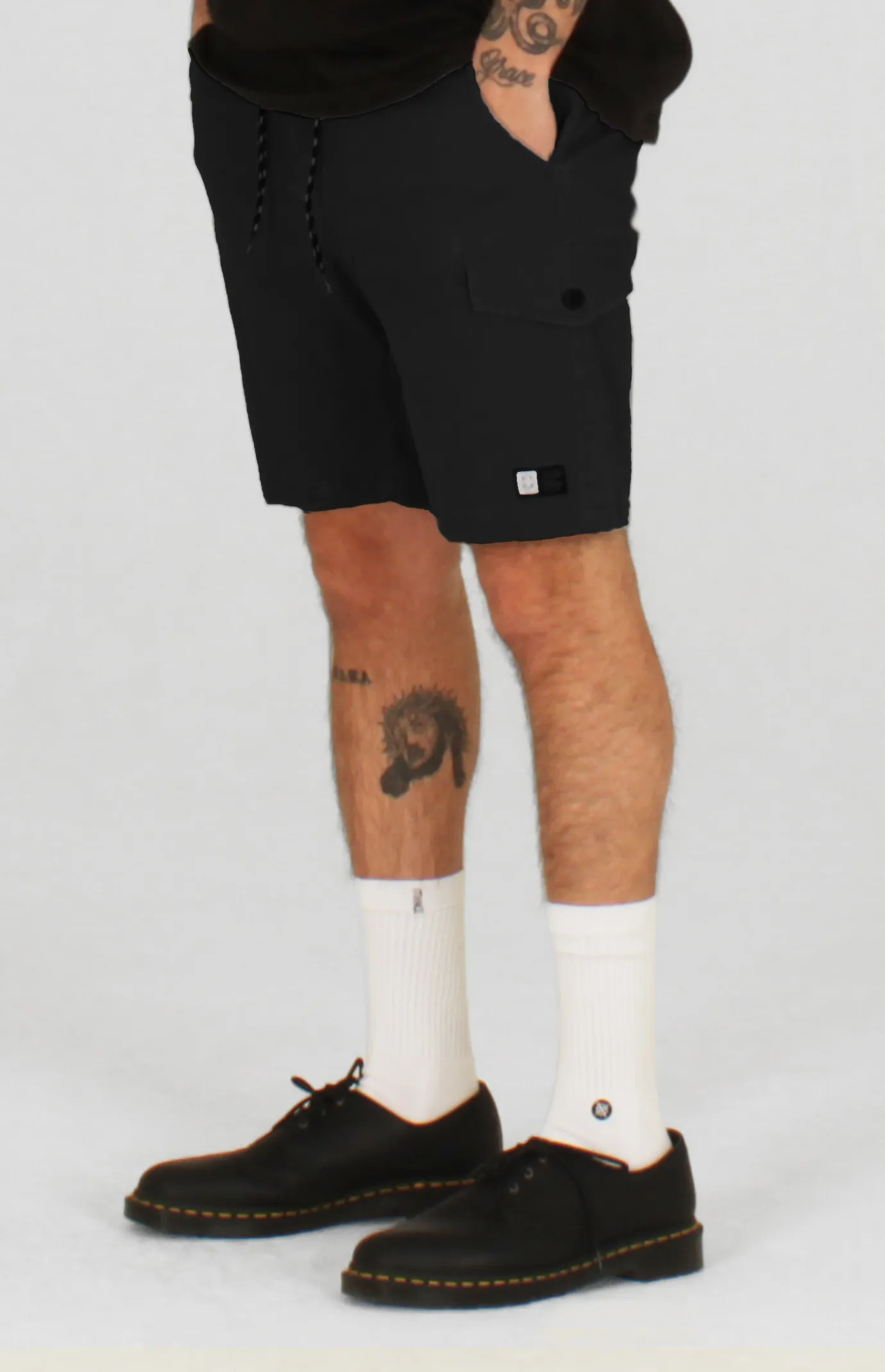 Titan Twill Cargo Short | Black