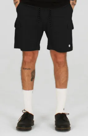 Titan Twill Cargo Short | Black