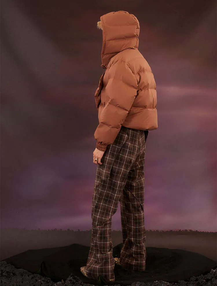 Unisex Big Button Down Jacket