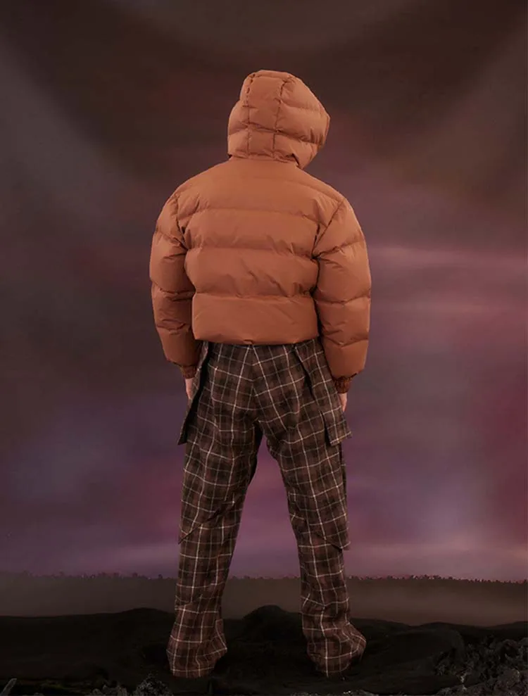 Unisex Big Button Down Jacket