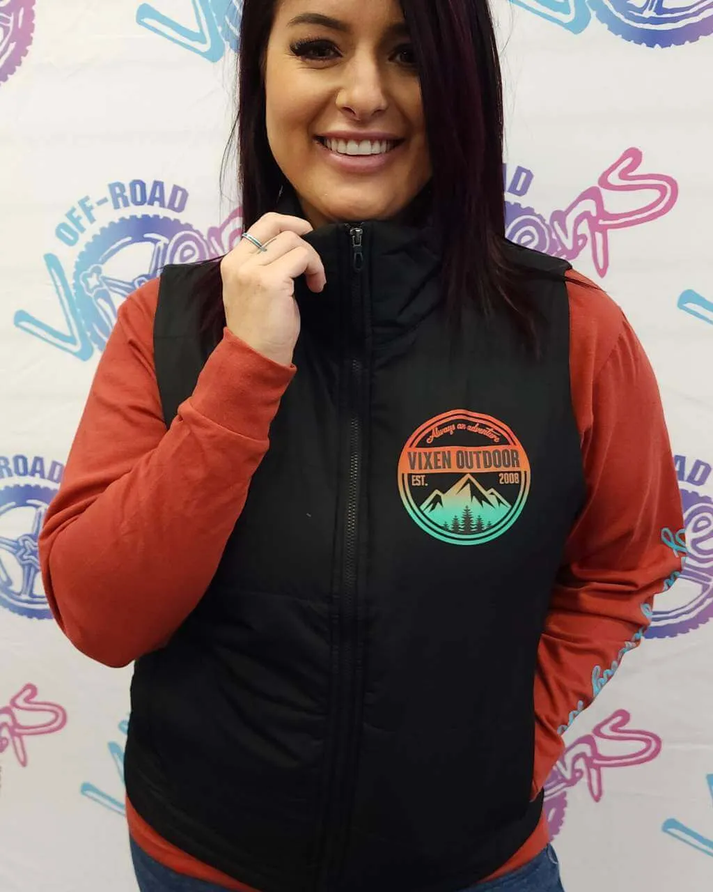 Vixen Outdoor Ladies Puffy Vest - BB