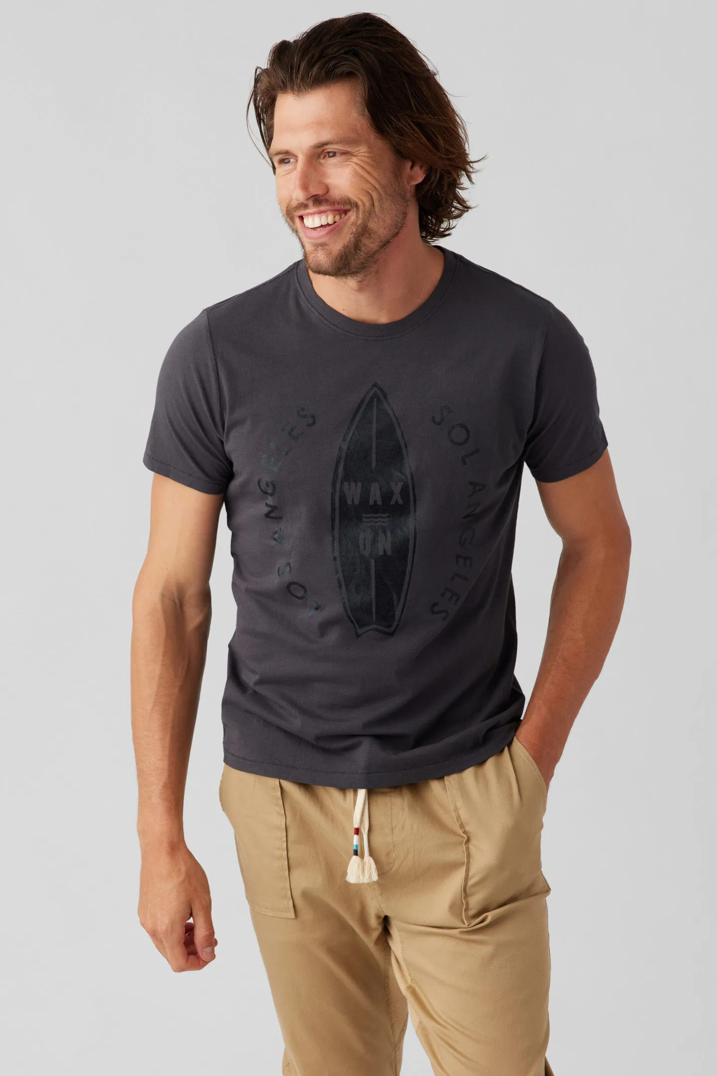 Wax On Crew Tee