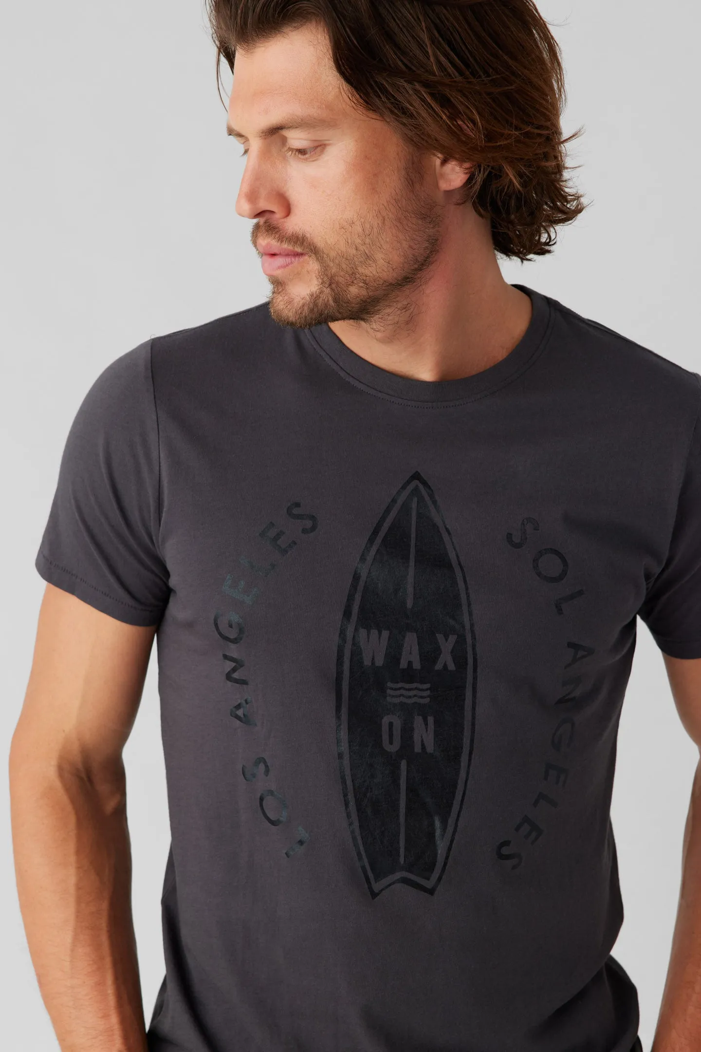 Wax On Crew Tee