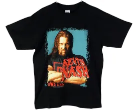 WCW KEVIN NASH NWO 4 LIFE T-SHIRT LG