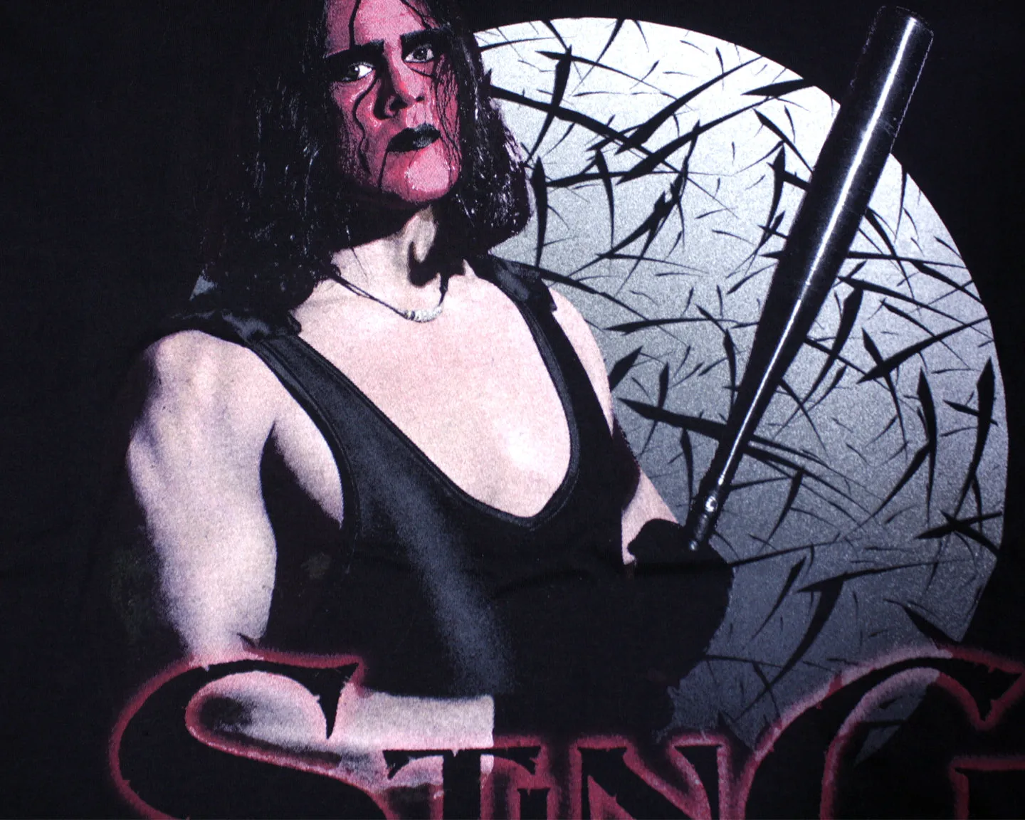 WCW NWO STING MOON T-SHIRT LG