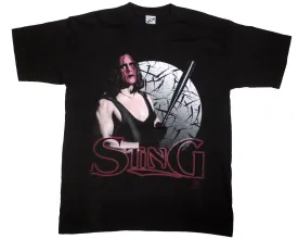WCW NWO STING MOON T-SHIRT LG