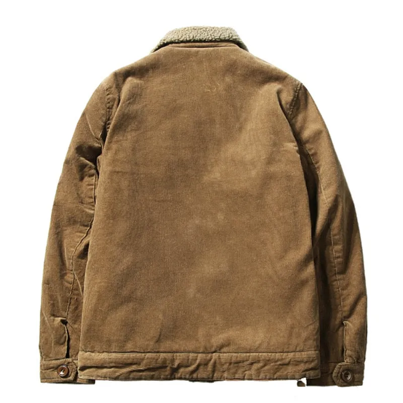 Winter Men's Velvet Corduroy Jacket