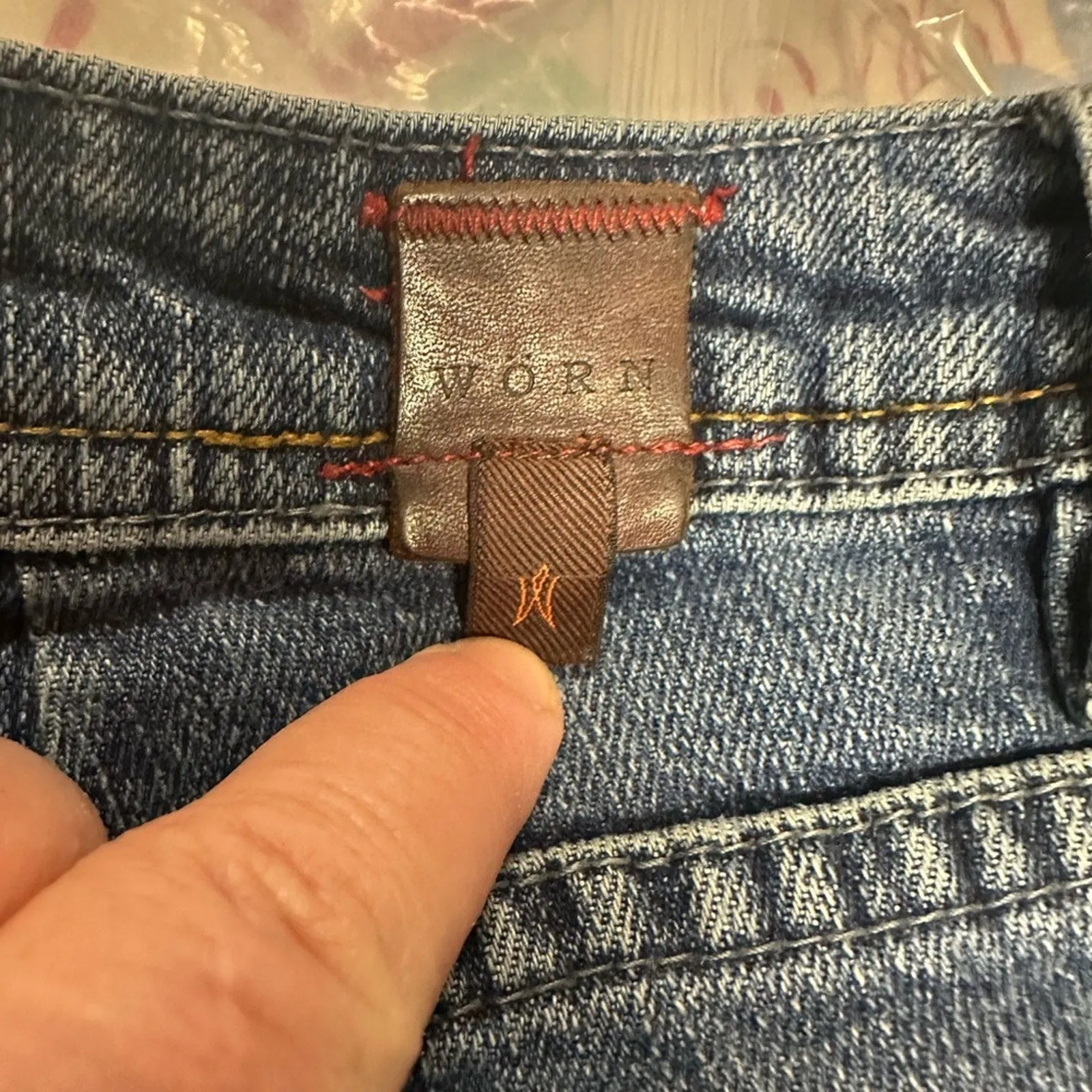 WORN Casual Blue Denim Pants