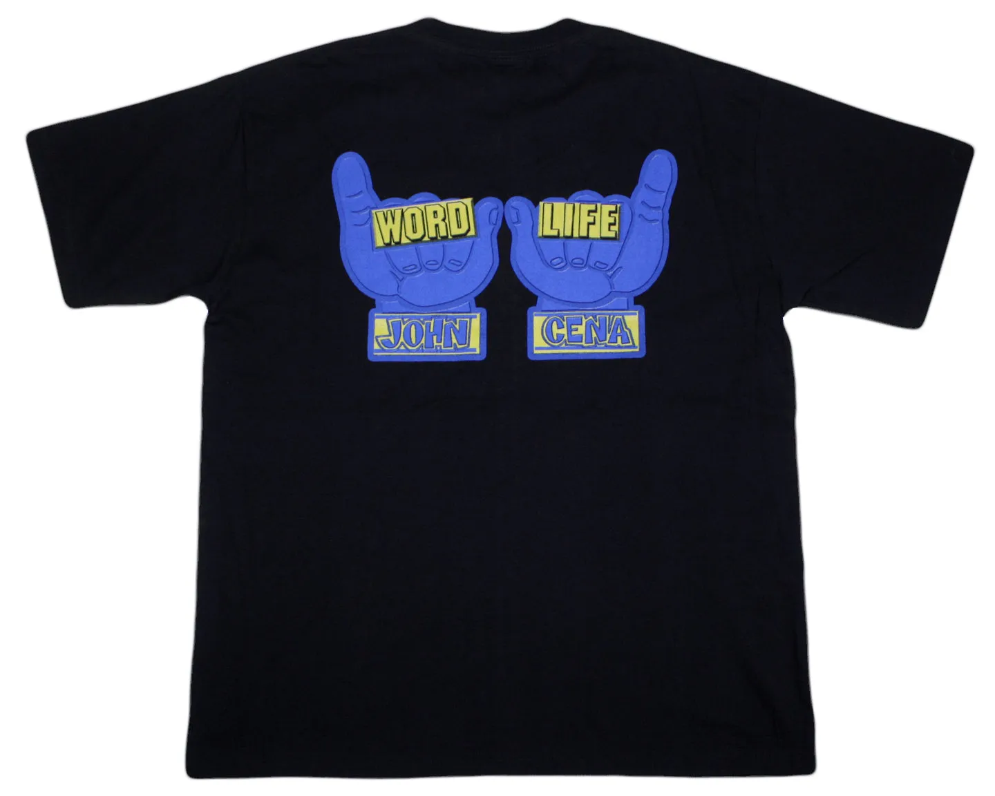 WWE JOHN CENA WORD LIFE T-SHIRT LG