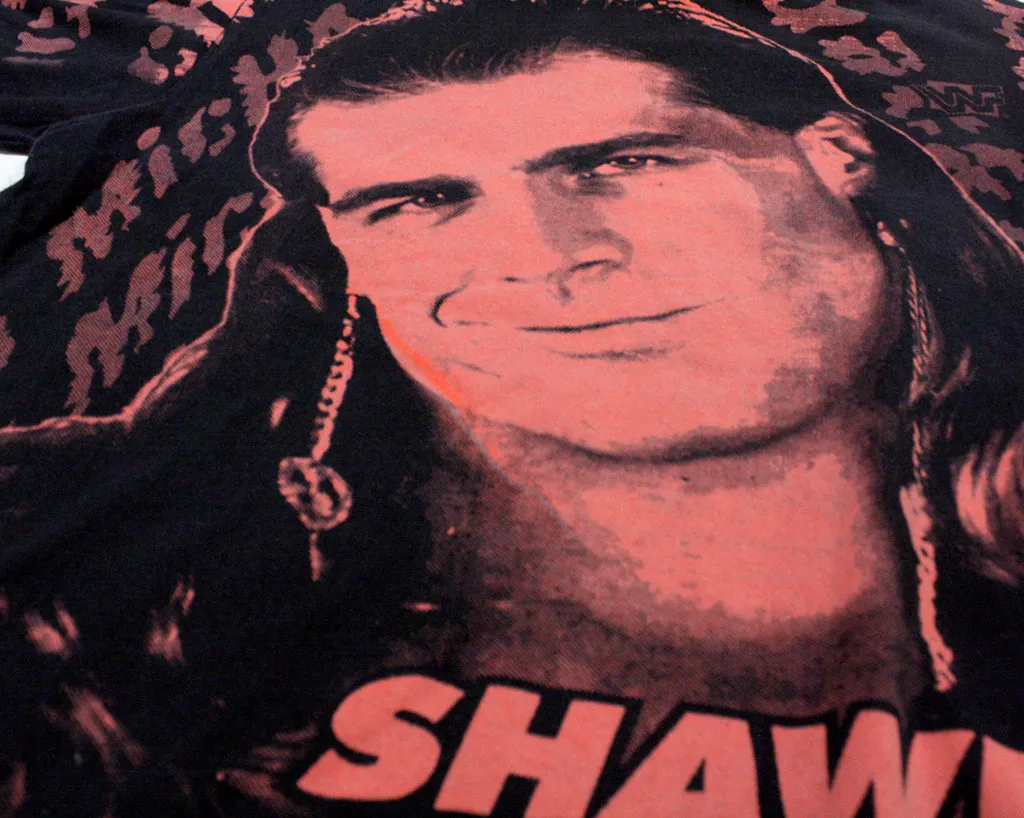 WWF SHAWN MICHAELS ALL-OVER PRINT T-SHIRT XL