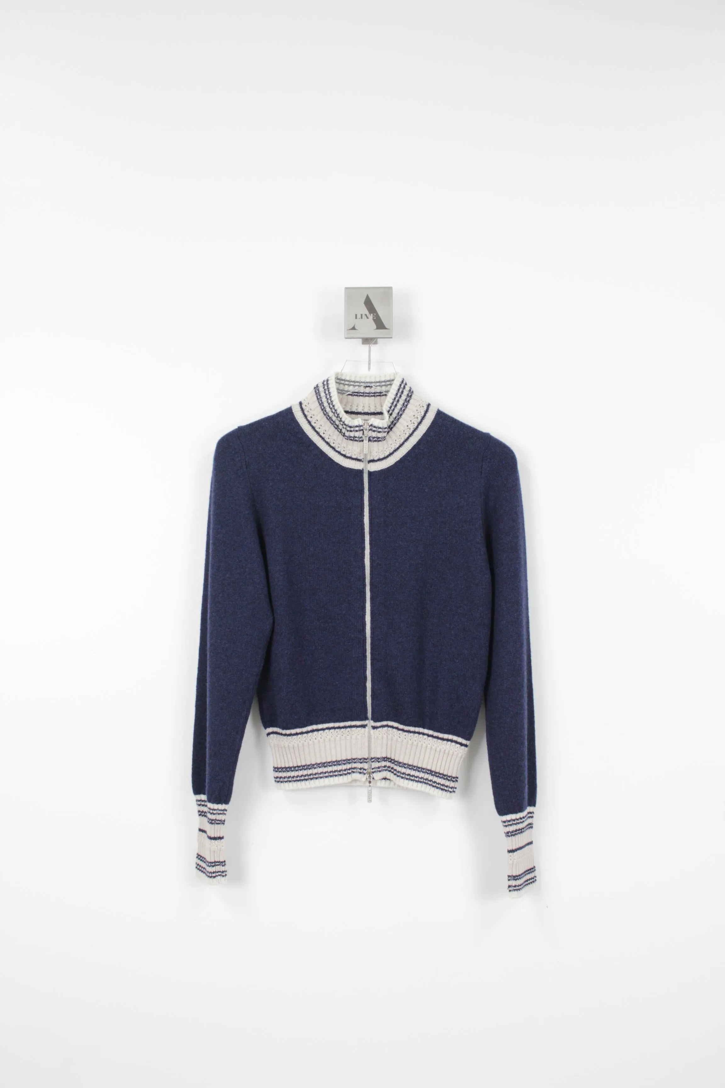 ZIPPED CARDIGAN