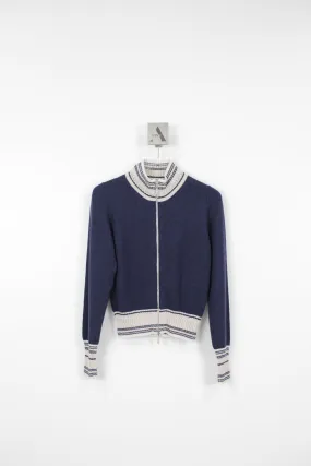 ZIPPED CARDIGAN